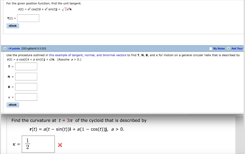 Solved For the given position function, find the unit | Chegg.com