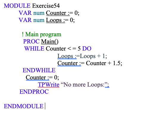Solved What value will the variable Loops have after the | Chegg.com