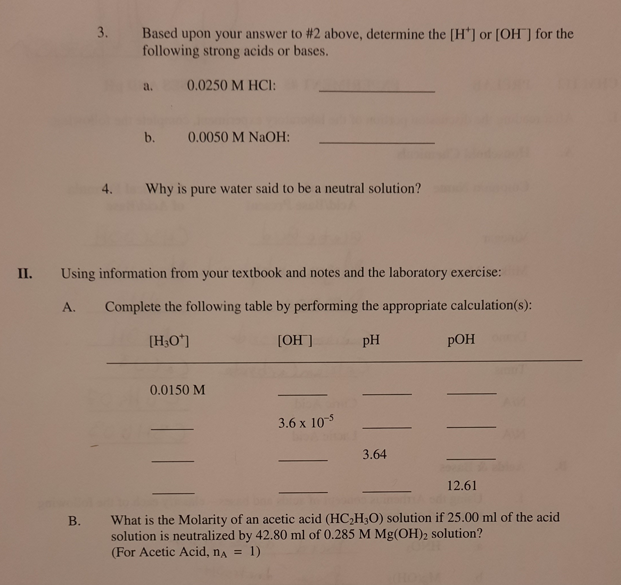 Solved 3. Based upon your answer to #2 above, determine the | Chegg.com