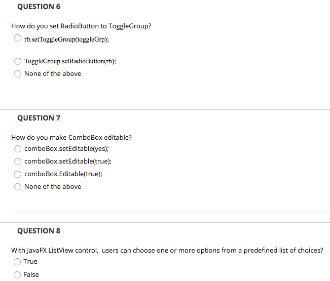 Solved QUESTION 3 How do you check if a radio button is