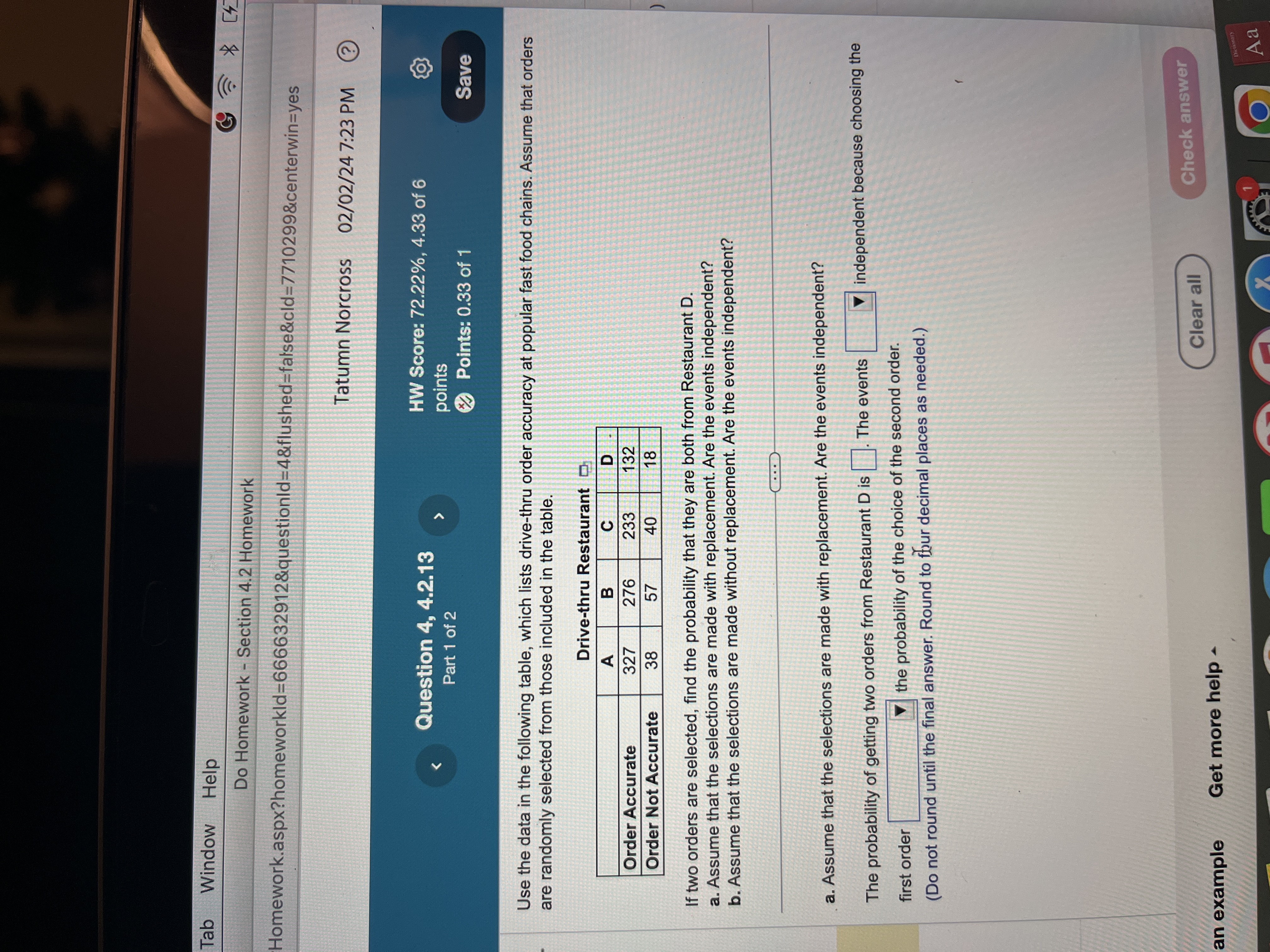 Solved please answer a.) ﻿and b.) | Chegg.com