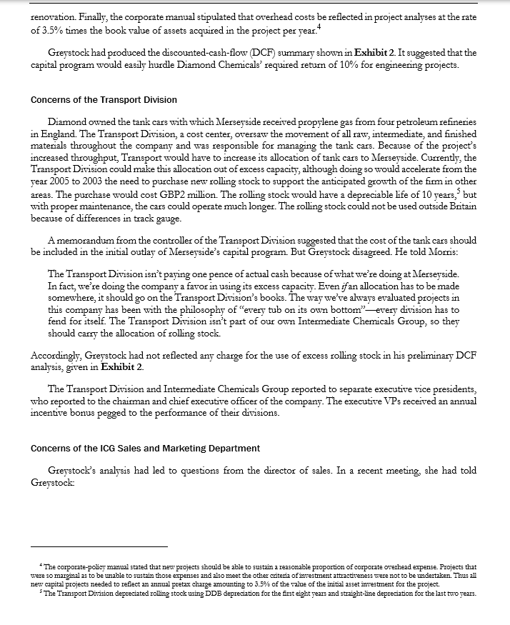 victoria chemicals plc (a) the merseyside project pdf should morris continue to promote the project for funding?