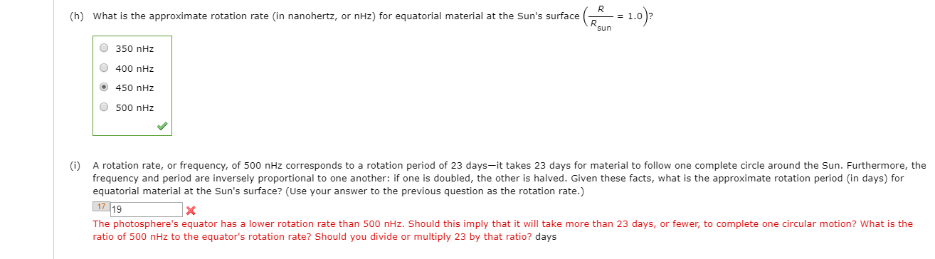 Solved Radiative Convective Zone I Zone Doppler Surface 4 Chegg Com Solved Radiative Convective Zone I Zone Doppler Surface 4 Chegg Com