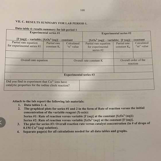 163 VII. LAB PERIOD 1 DETAILED PROTOCOL OF THE