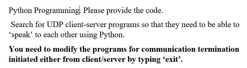 Solved Python Programming. Please provide the code. Search | Chegg.com