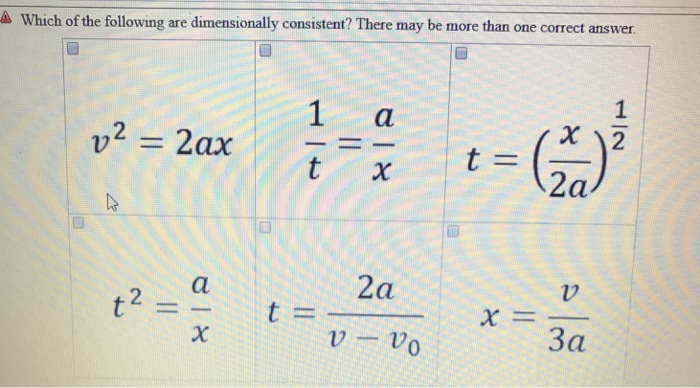 solved-which-of-the-following-are-dimensionally-consistent-chegg