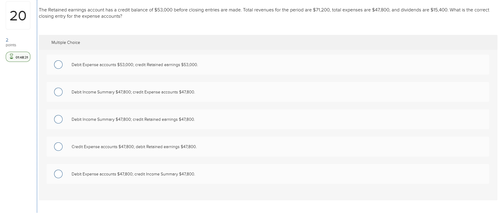 Solved The Retained Earnings Account Has A Credit Balance Of Chegg