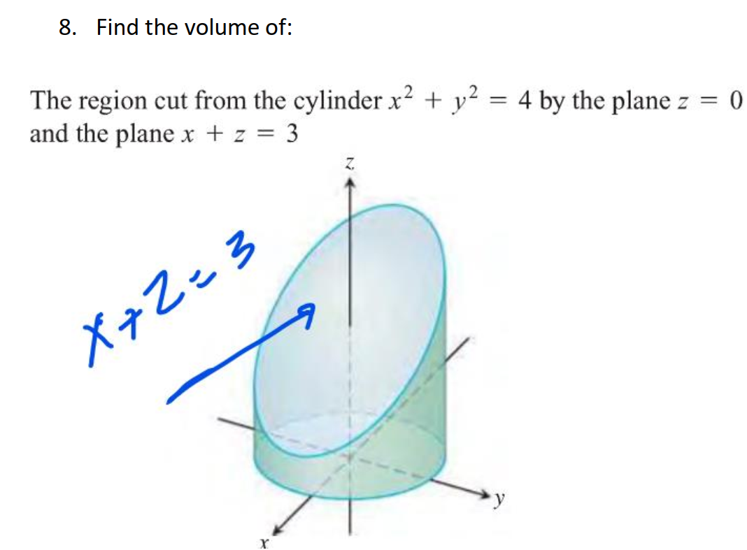 solved-8-find-the-volume-of-the-region-cut-from-the-chegg