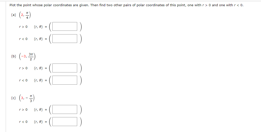 Solved Plot the point whose polar coordinates are given. | Chegg.com