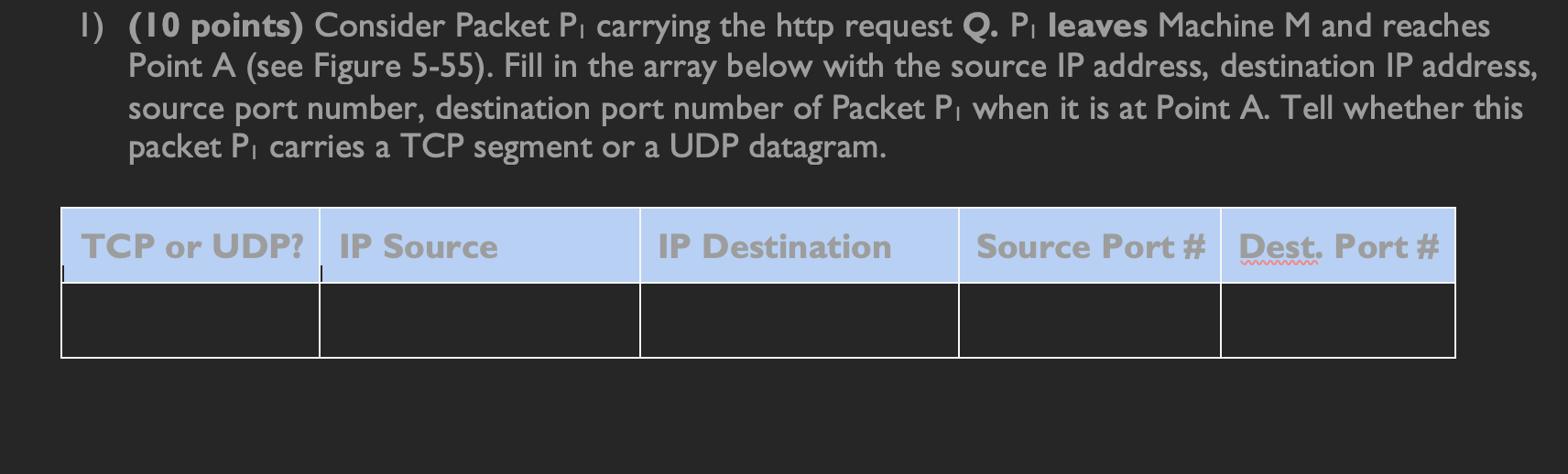 Solved NAT Operations First let us define a flow: two | Chegg.com