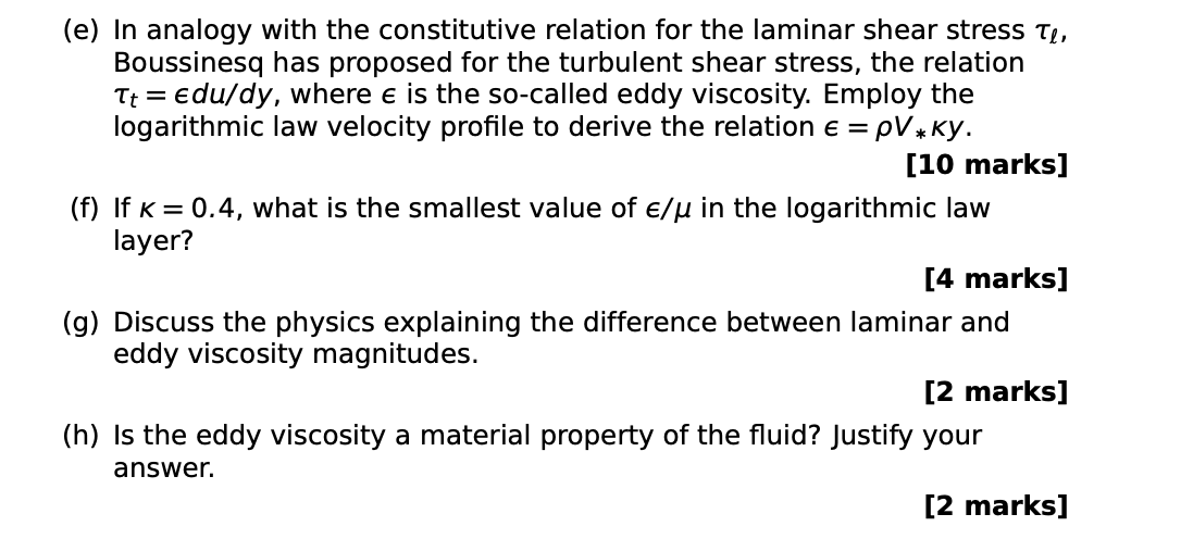 Solved (e) In analogy with the constitutive relation for the | Chegg.com