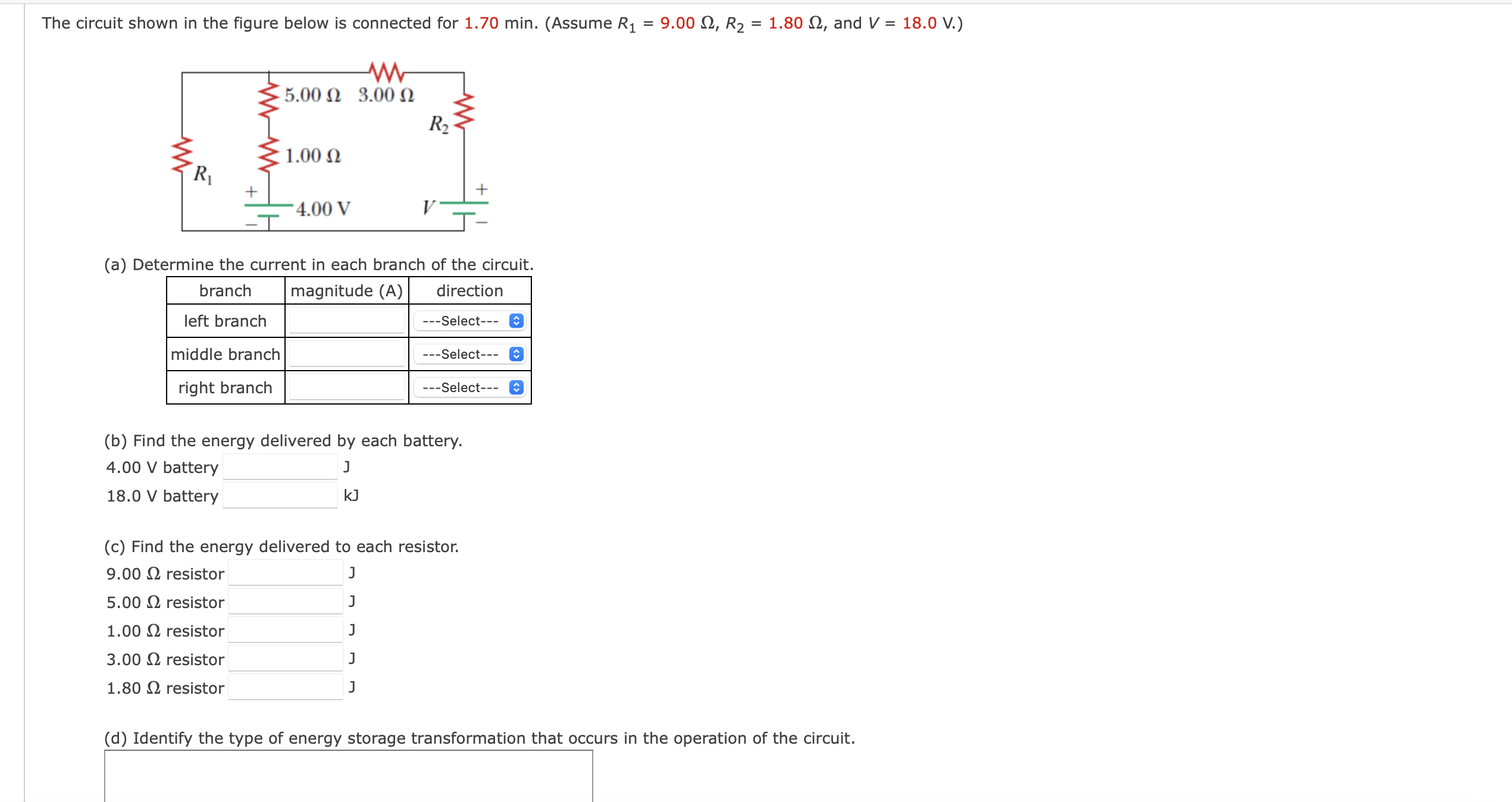 Solved The circuit shown in ﻿the figure below is ﻿connected | Chegg.com