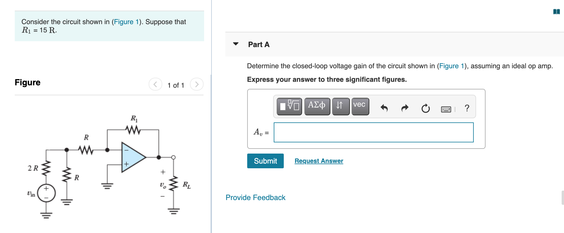 Solved 3 Consider the circuit shown in (Figure 1). Suppose | Chegg.com