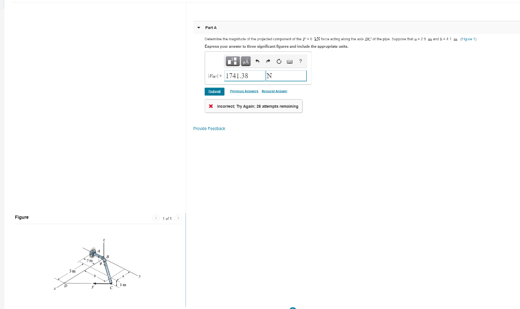 Solved Consider (Figure 1). Suppose that a = 3 m and b = 4.4 | Chegg.com