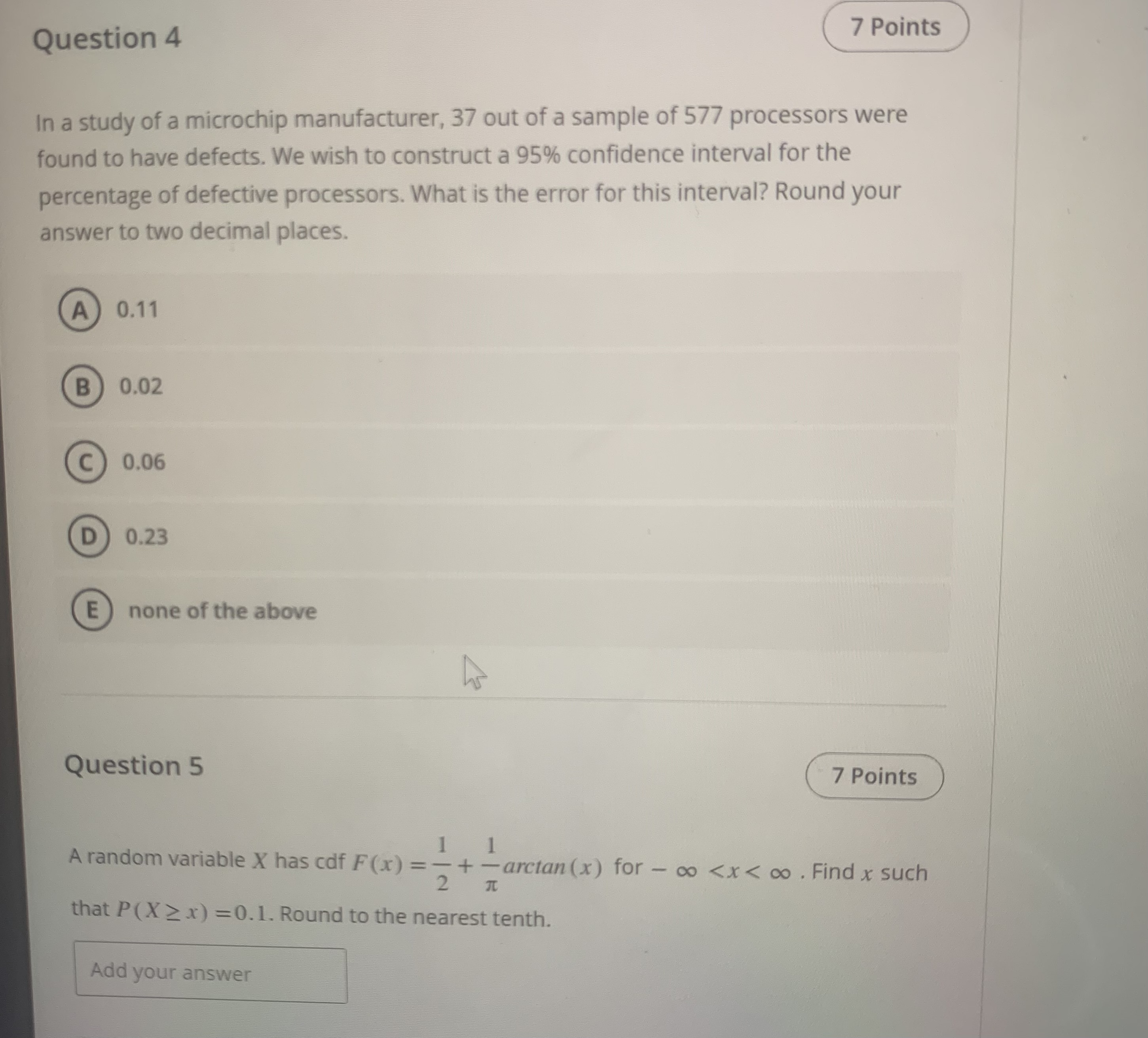 Solved In a study of a microchip manufacturer, 37 out of a | Chegg.com