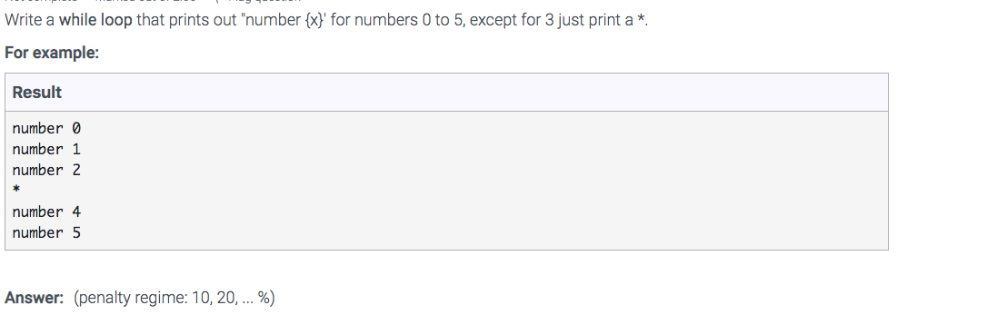Solved Write a while loop that asks the user for number and | Chegg.com