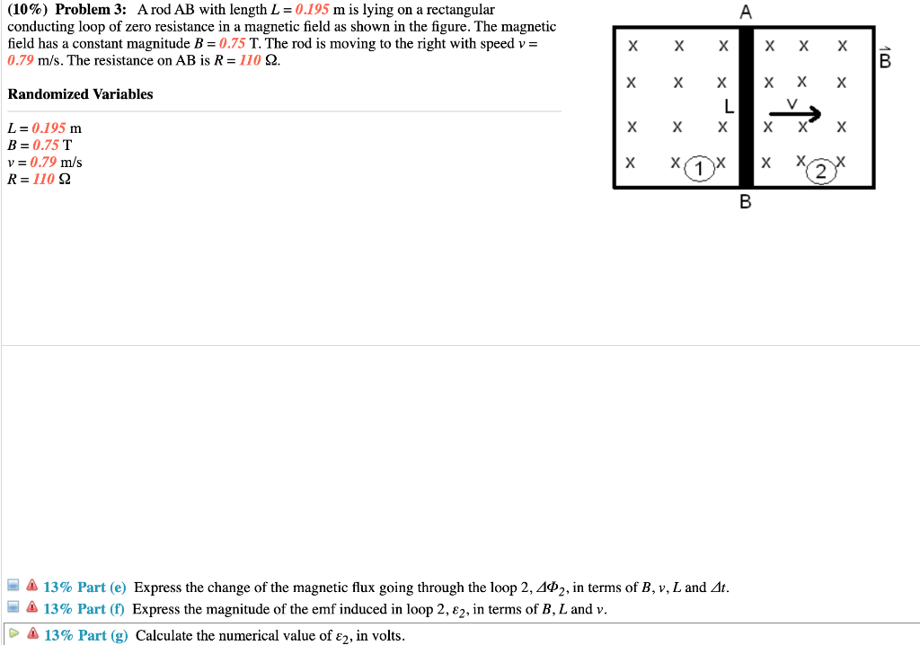 Solved A 10 Problem 3 A Rod Ab With Length L 0 195 Chegg Com