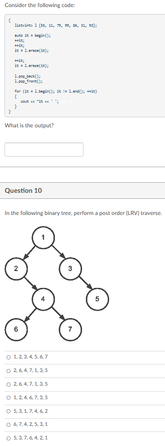 Solved Consider The Following Code: What Is The Output? | Chegg.com