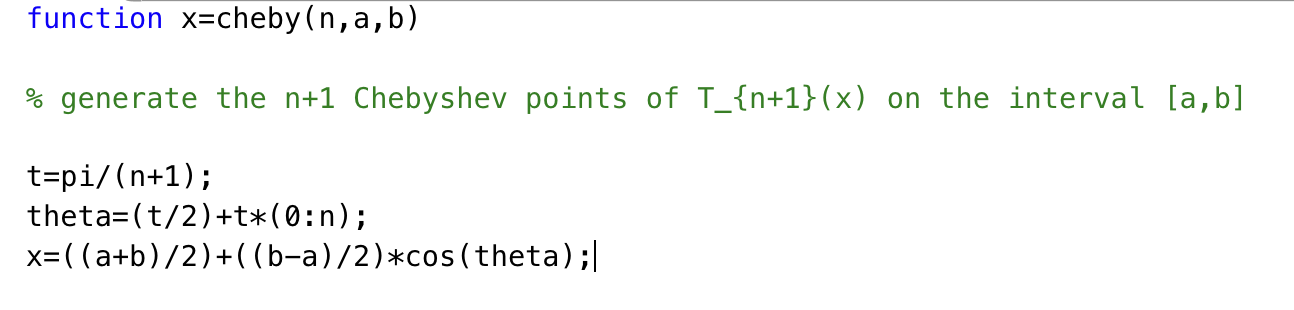Solved == (6) Calculate the degree 6 near-minimax | Chegg.com