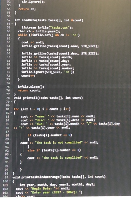 Solved I attached the instructions and the example output, | Chegg.com