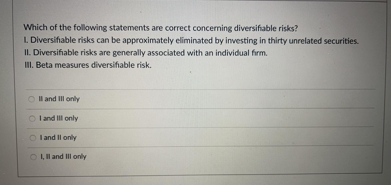 Solved Which of the following statements are correct | Chegg.com
