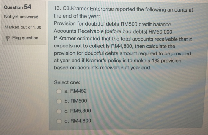 Solved Question 24 Not yet answered Marked out of 1.00 P | Chegg.com