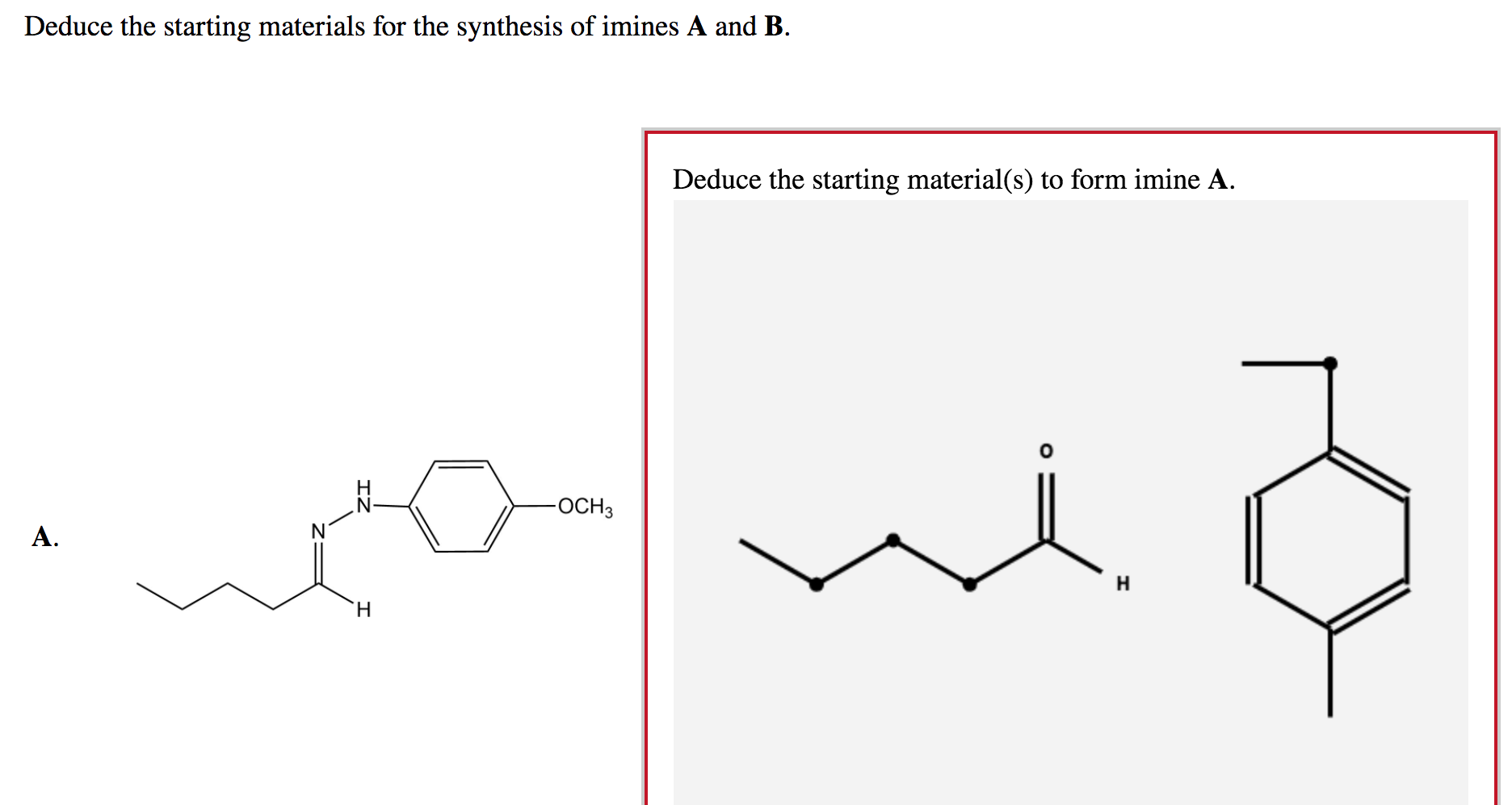 Solved Deduce the starting materials for the synthesis of | Chegg.com