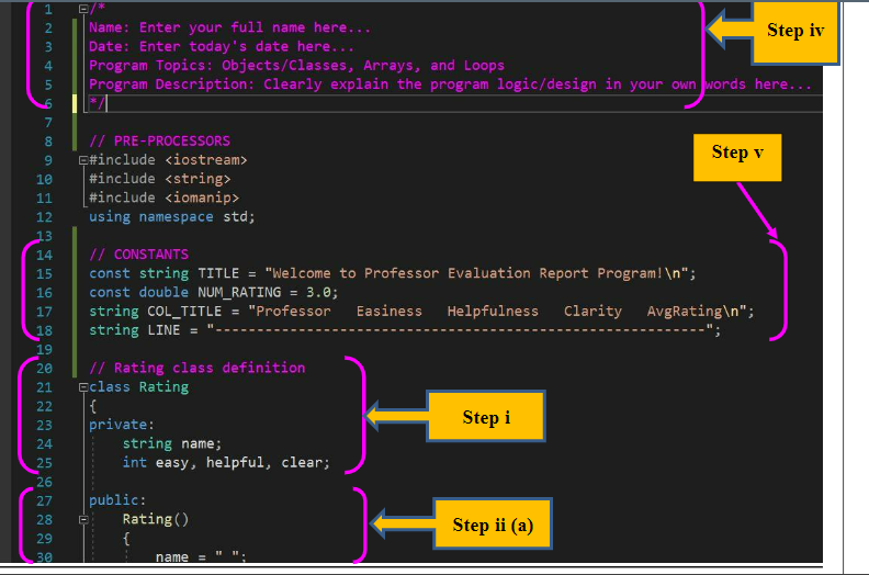 Solved You Will Develop A Professor Evaluation Report Chegg Com