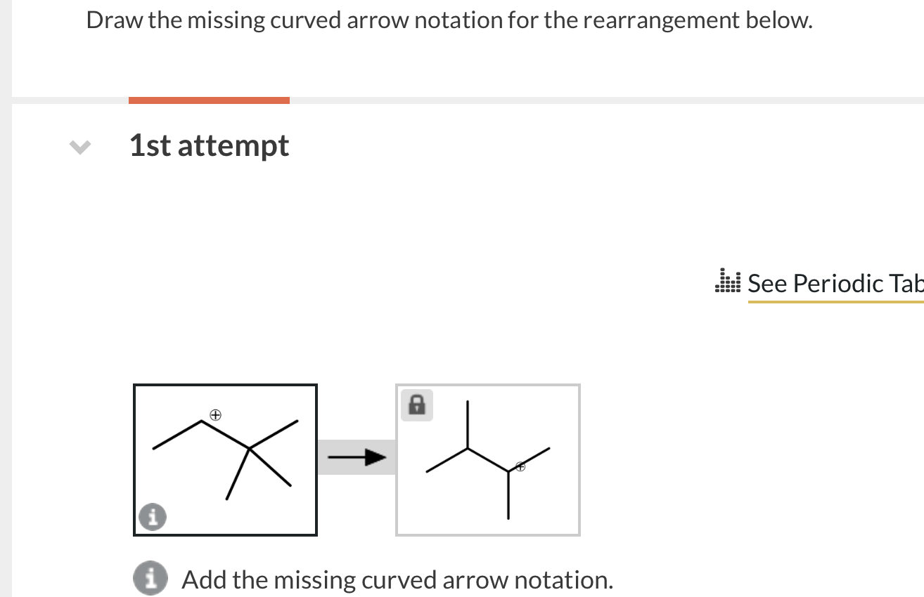 Solved Draw the missing curved arrow notation for the
