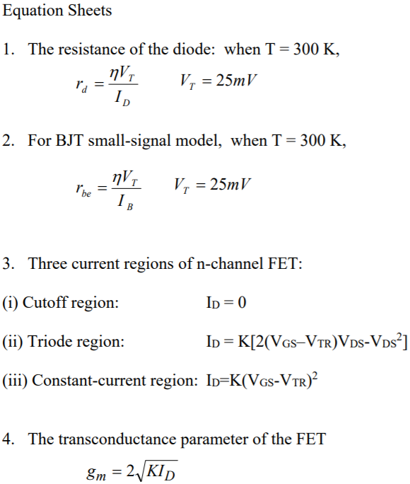 Solved Consider The N Channel Mosfet Circuit Below Rg 50 Chegg Com