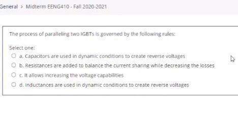 The Beta Ss Of A Bipolar Transistor Shown Below Var Chegg Com