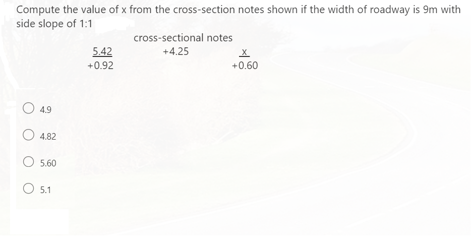 Solved Compute the value of x from the cross-section notes | Chegg.com
