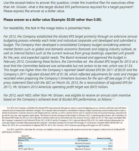 Solved Use the excerpt below to answer this question. Under | Chegg.com