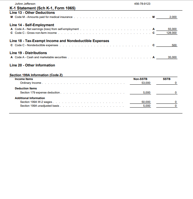 Instructions tax return 1 2 assuming jay and joann chegg
