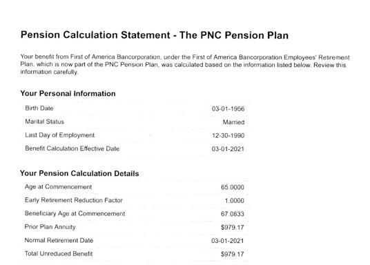 Solved Review Pension Worksheet page 1 & page 2 found in | Chegg.com