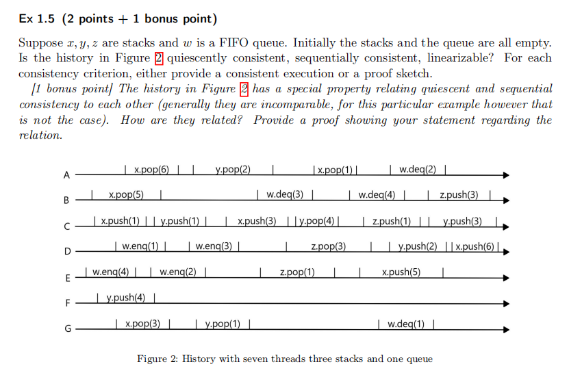 Ex 1.5 (2 points + 1 bonus point) Suppose x, y, z are | Chegg.com