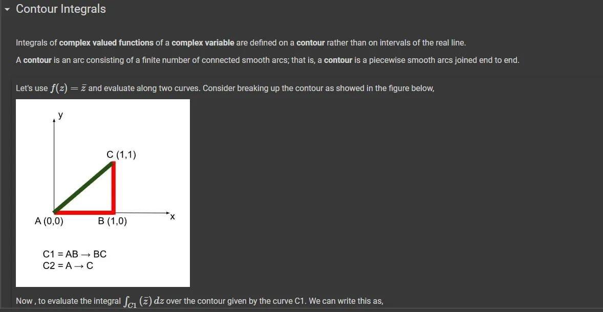 Solved Integrals of complex valued functions of a complex | Chegg.com