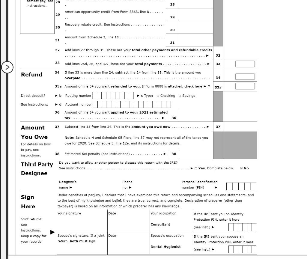 Note: This problem is for the 2020 tax year. David R. | Chegg.com