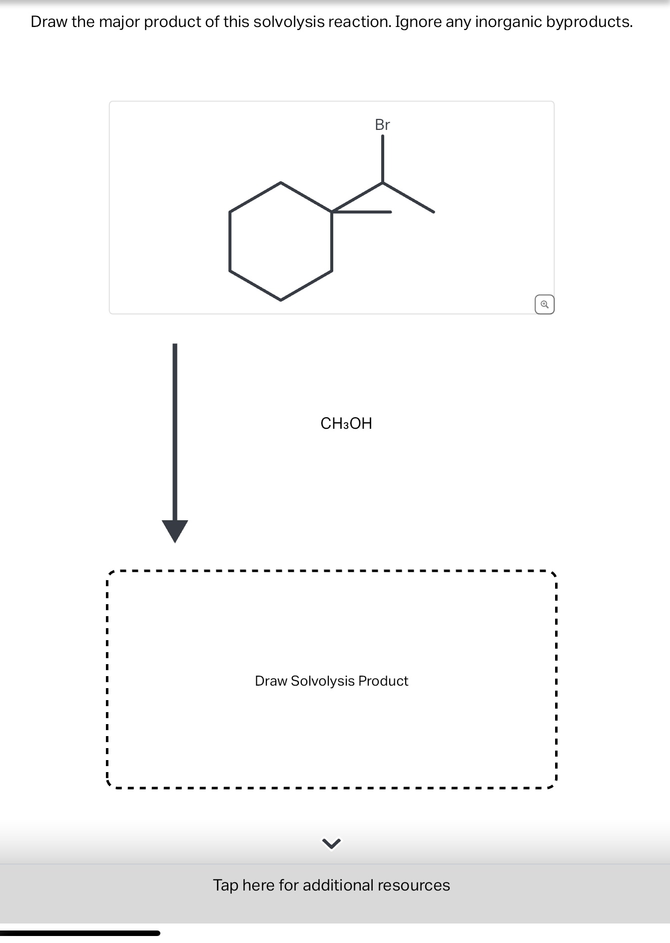 Solved Draw The Major Product Of This Solvolysis Reaction 2275