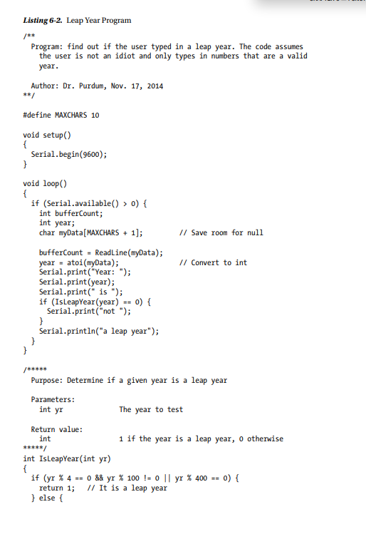 Use Listing 6-2 on page 134. a) What is going on with | Chegg.com