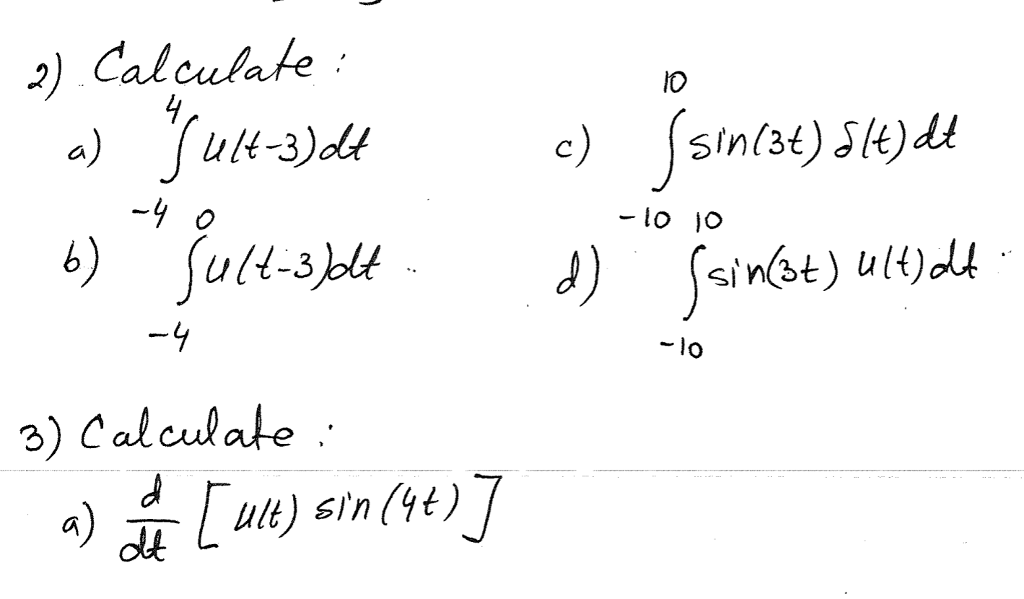 Solved lo o) Judt -lo o -lo 3) Calculate dll | Chegg.com