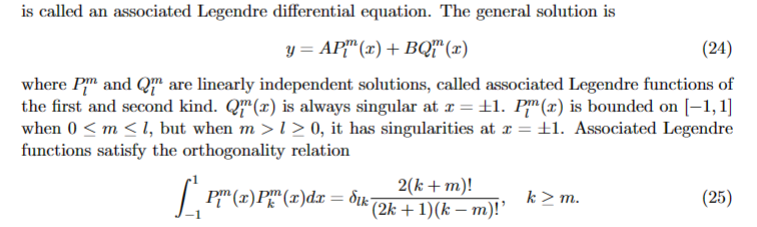 Solved 6. (Laplace's equation in a sphere) For a sphere of | Chegg.com