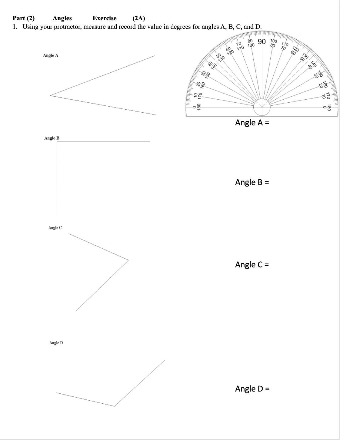 solved-using-your-protractor-measure-and-record-the-value-chegg