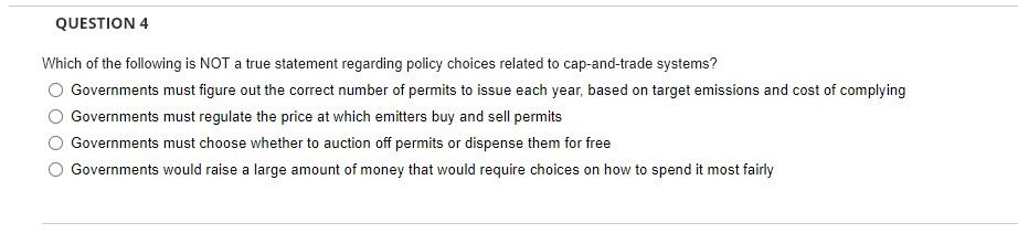 which of the following statement is false regarding the policy summary