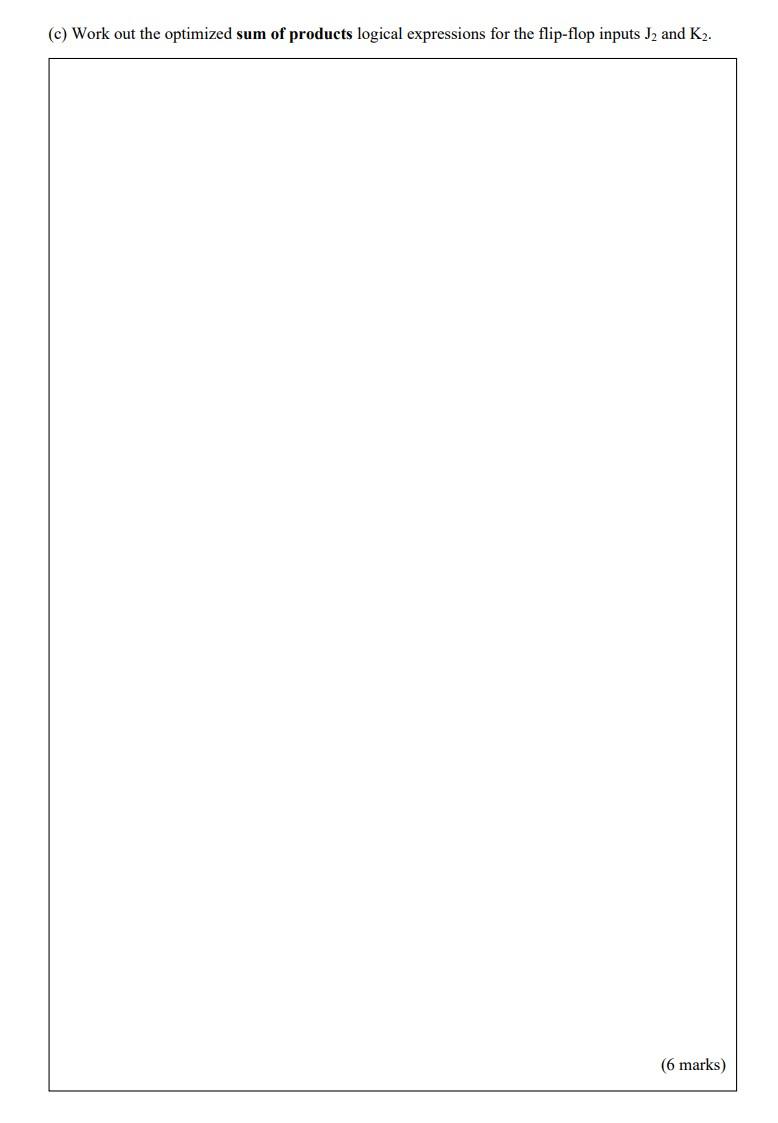 Solved We wish to build a 3-bit synchronous counter using | Chegg.com
