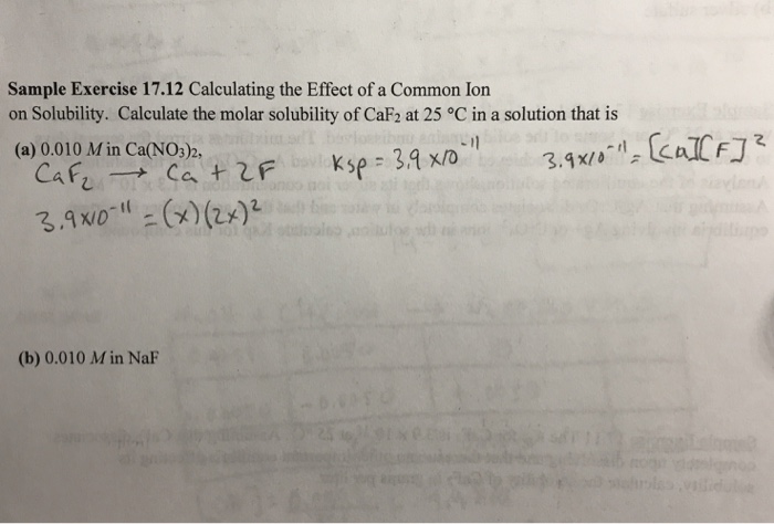 Solved Sample Exercise 17.12 Calculating the Effect of a | Chegg.com