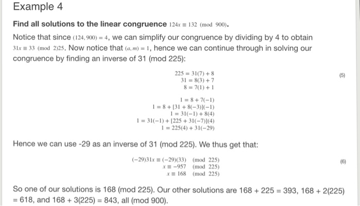 Solving Linear Congruence Equations Examples - Tessshebaylo