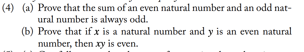 example of even natural number