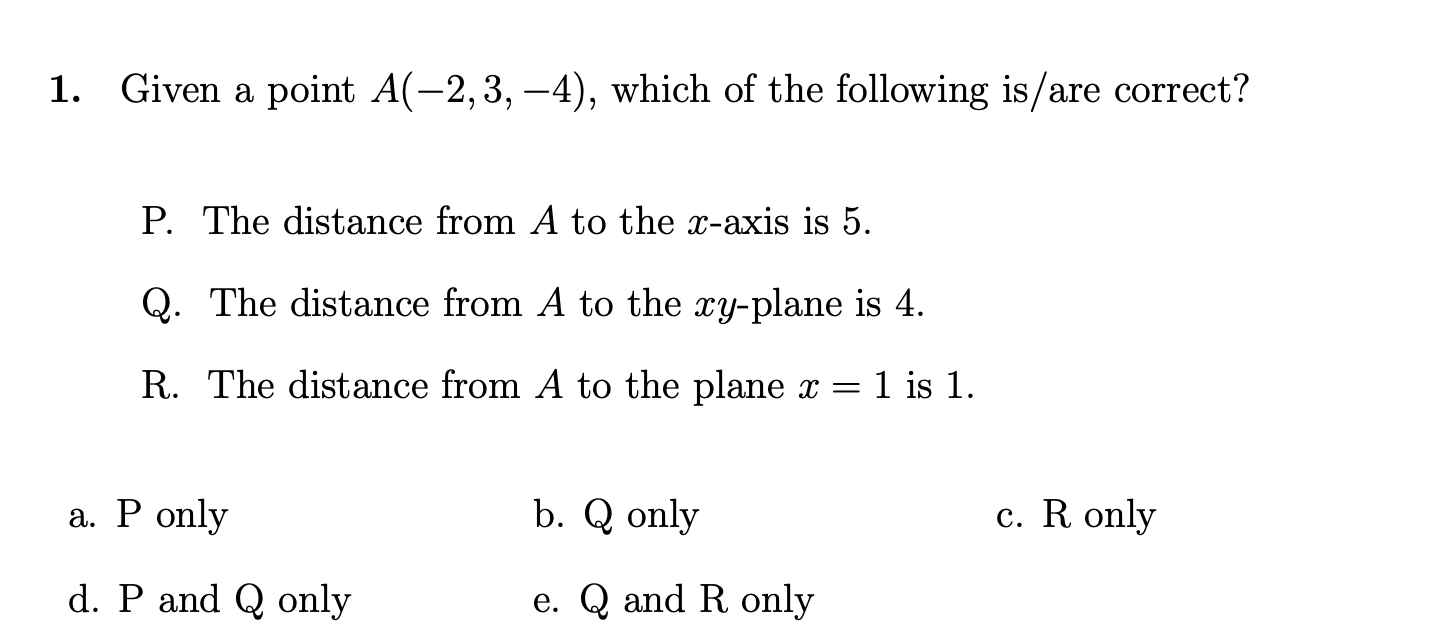 Solved 4 The Vector A B 2 Is Perpendicular To The Pl Chegg Com