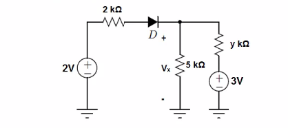 Solved Determine the conduction state of the ideal diode in | Chegg.com